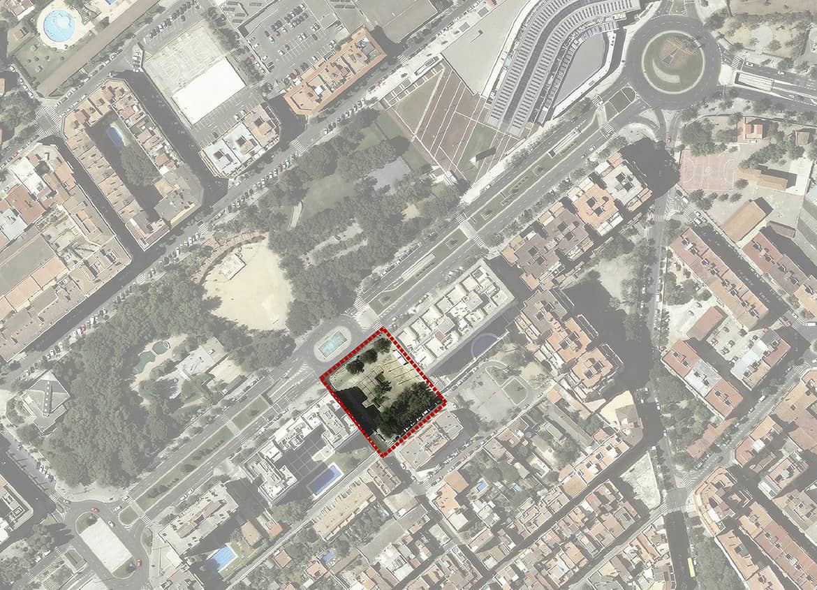 Site plan. Dr. Francesc Tosquelles Square (Reus)