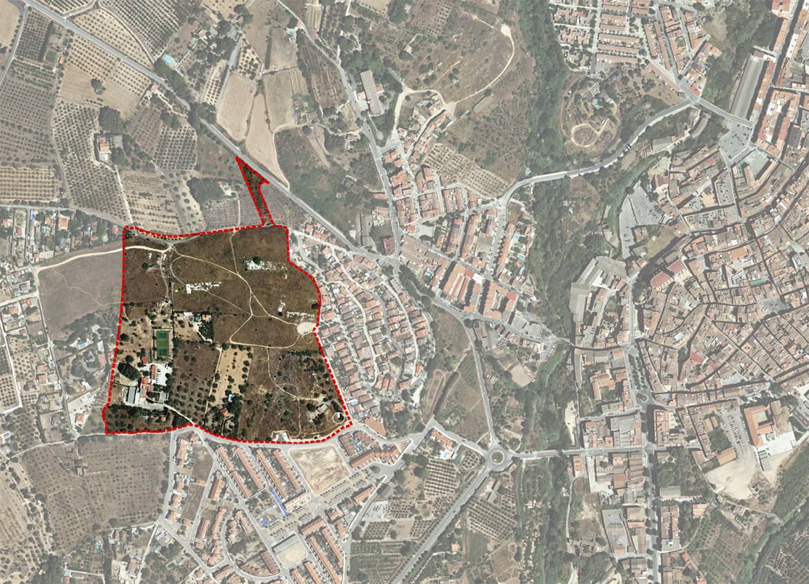 Site plan. Urban Plan 'Sector PP7 - La Freixa' (Valls)