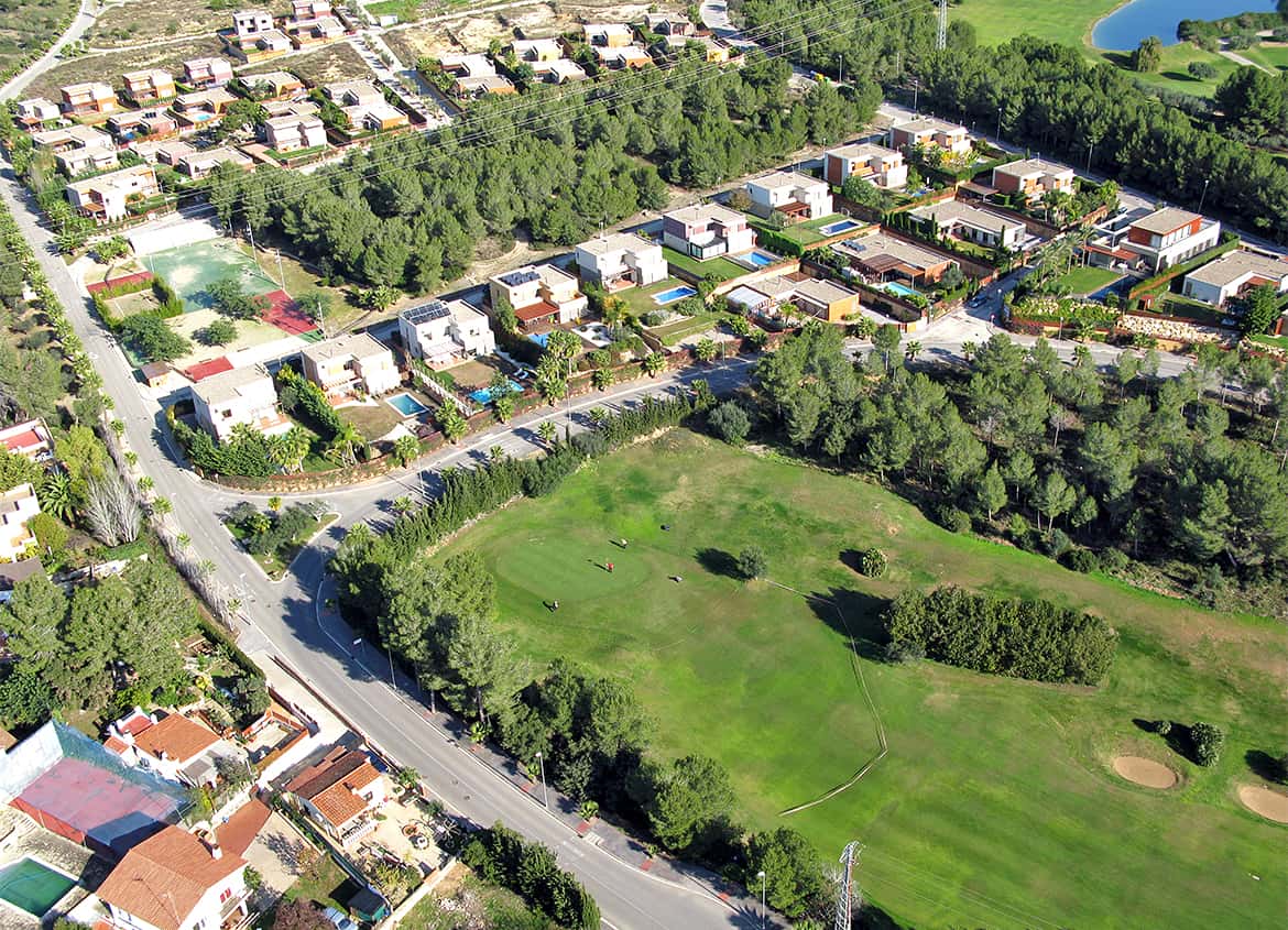 Vista 02 del Pla Parcial Urbanístic 'PP17 i PP08 - Park Mestral' (El Catllar)